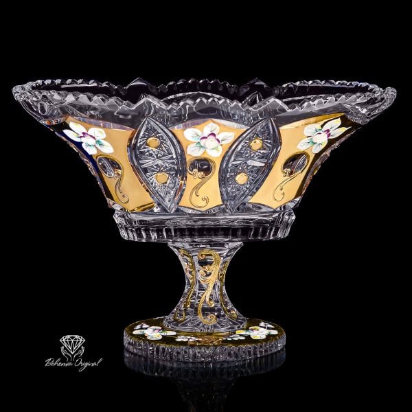 Precious Gold Crystal Bowl L 255 mm