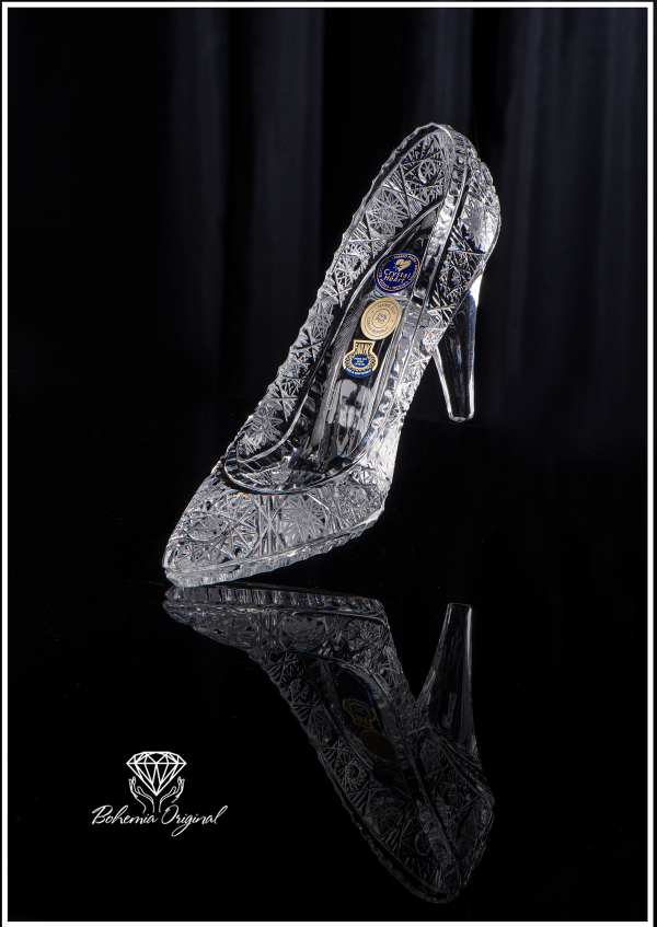 Cinderella Crystal Shoe - Original Czech Bohemia Crystal - Image 6