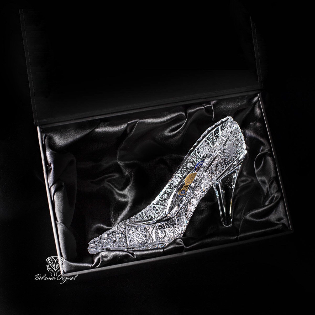 Cinderella Crystal Shoe Original Czech Bohemia Crystal Bohemia Crystal Original crystal from Czech Republic